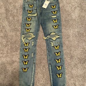 MNML butterfly jeans